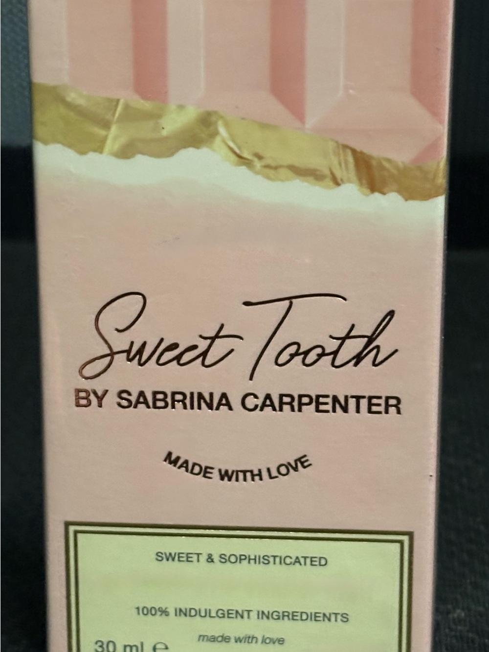 Sweet Tooth by Sabrina Carpenter  1oz brand new in sealed box